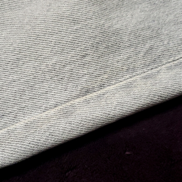 Vintage 90's Men's Levi's 501 Straight Button Fly Silver Gray Wash Denim Jeans - Picture 14 of 16